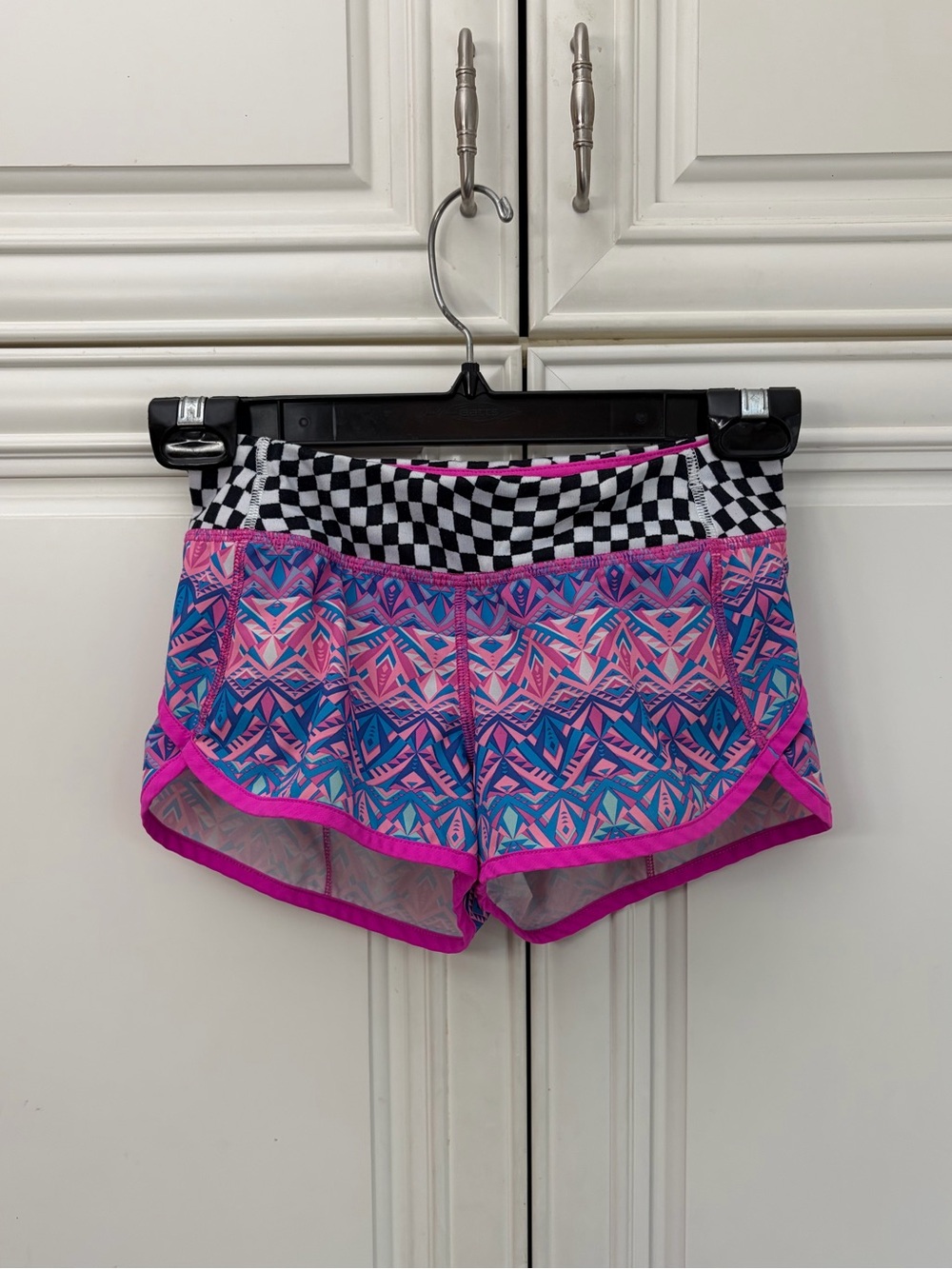 Ivivva by Lululemon lined girls athletic shorts